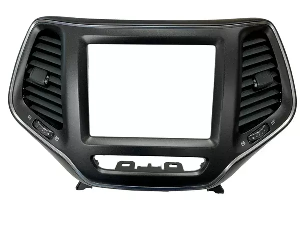 2014-2018 Jeep Cherokee 8.4-inch Uconnect Radio Bezel - Black