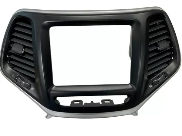 2014-2018 Jeep Cherokee 8.4-inch Uconnect Radio Bezel - Silver