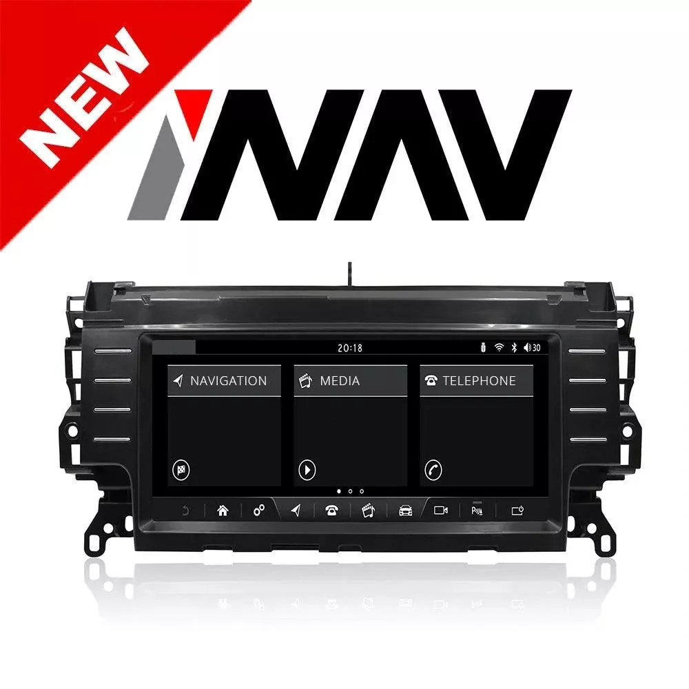 (2014 - 2019) Land Rover Discovery Sport OEM FIT REPLACEMENT 10.1″ Land Rover Discovery Android Screen| GPS | WIFI | BT | A2DP | USB Multimedia