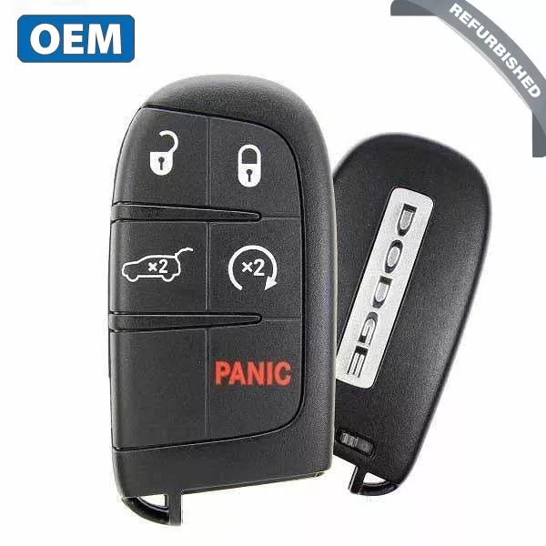2014-2024Dodge Durango / 5-Button Smart Key / PN: 68150061AC / M3N40821302 (OEM Refurb)