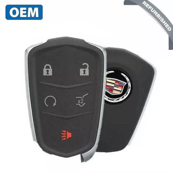 2015-2016 Cadillac SRX / 5-Button Smart-Key / 13598528 / HYQ2AB (OEM Refurb)