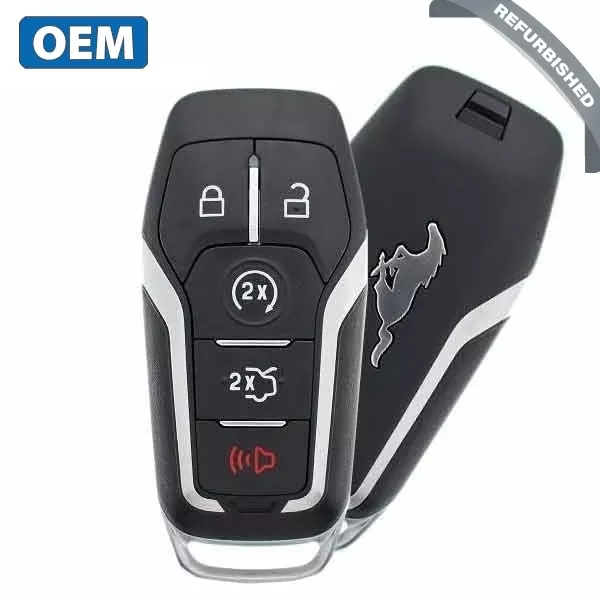 2015-2017 Ford Mustang/ 5-Button Smart Key / PN: 164-R8119 / M3N-A2C31243300 (OEM Refurb)