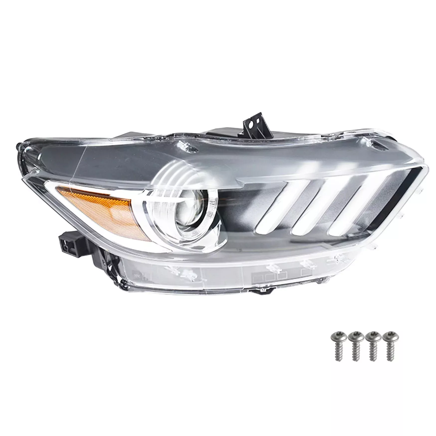 for 2015-2017 Ford Mustang HID/Xenon LED Tube Projector Headlight FR3Z13008J