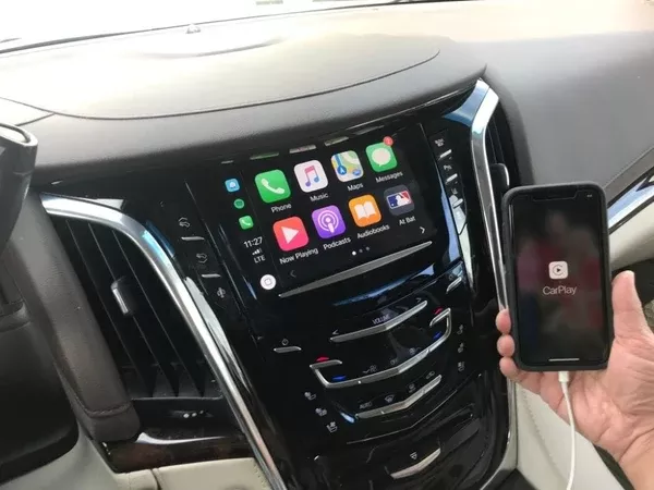 2015 Cadillac Escalade Cue Apple CarPlay and Android Auto Upgrade