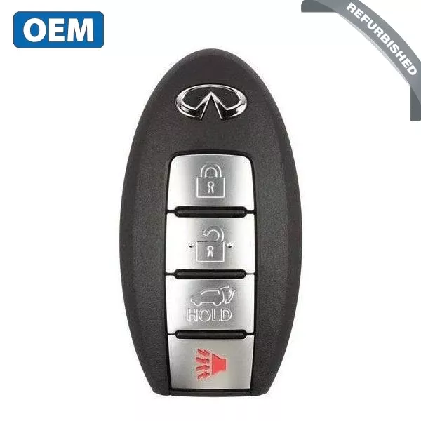 2016-2018 Infiniti QX60 / 4-Button Smart Key / PN: 285E3-9NF4A / KR5S180144014 / IC 204 (OEM)