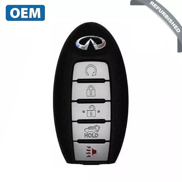 2016-2018 Infiniti QX60 / 5-Button Smart Key / PN: 285E3-9NF5A / KR5S180144014 / IC 204 (OEM)