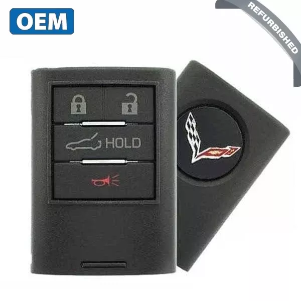 2016-2019 Chevrolet Corvette / 4-Button Smart Key / PN: 23465950 / NBGGD9C04 (OEM Refurb)