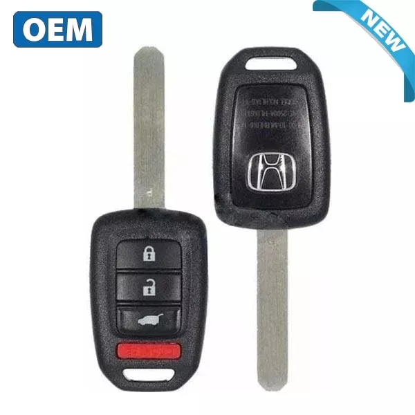 2016-2019 Honda CR-V HR-V / 4-Button Remote Key / PN: 35118-T7S-A00 / MLBHLIK6-1T (OEM)