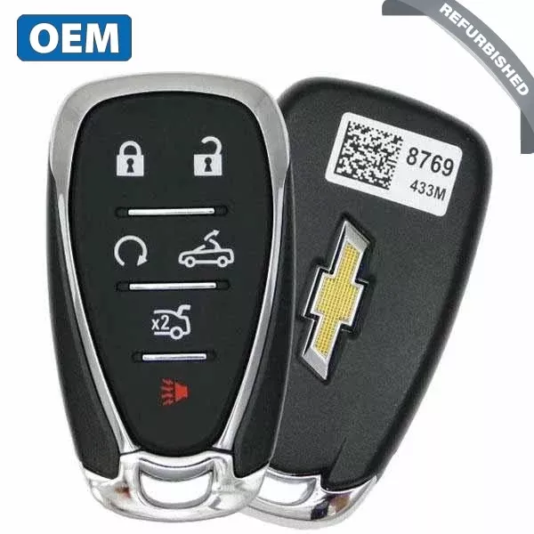 2016-2020 Chevrolet Camaro / 6-Button Smart Key / PN: 13508780 / HYQ4EA (OEM REFURB)