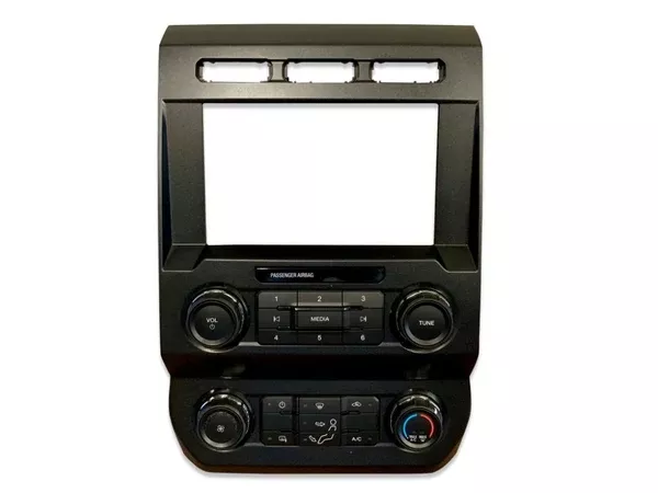 2017-2018 Ford SuperDuty Climate Control Bezel for 8-inch Display (3 Hole Openings)