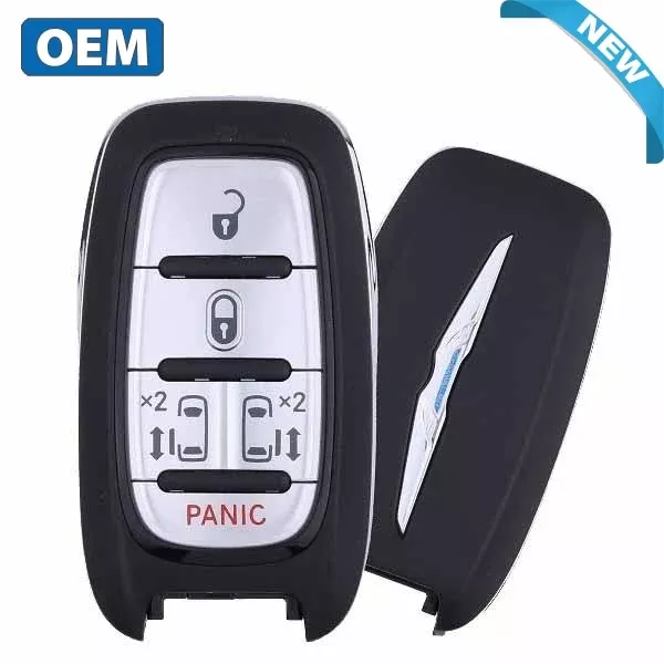 2017-2021 Chrysler Pacifica / 5-Button Smart Key Remote / No KeySense / PN: 68241531 AC / M3N-97395900 (OEM)