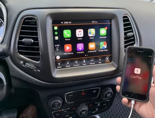 2017-2021 Jeep Compass GPS Navigation Radio Uconnect UAQ 4C NAV Upgrade