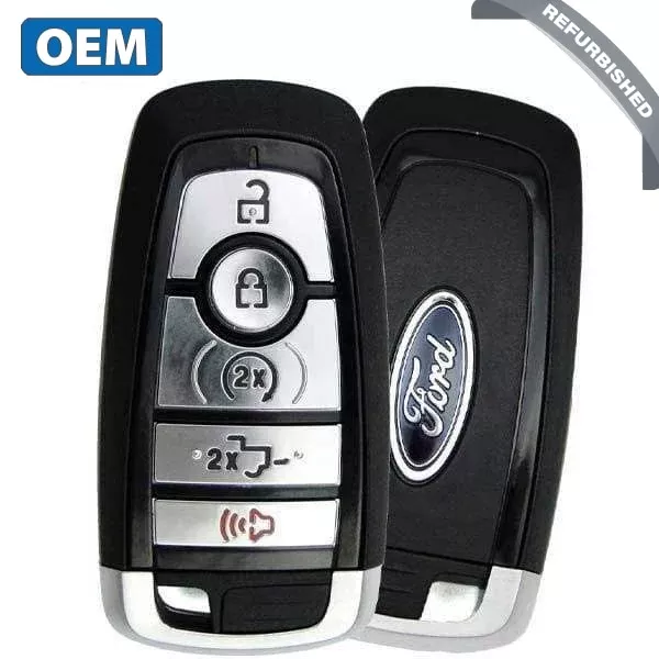 2017-2024 Ford F-Series / 5-Button Smart Key w/ Tailgate / PEPS / PN: 164-R8166 / M3N-A2C93142600 (OEM)