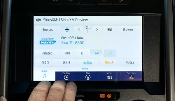 2018-2019 Ford Expedition SiriusXM X65 Satellite HD Radio Upgrade