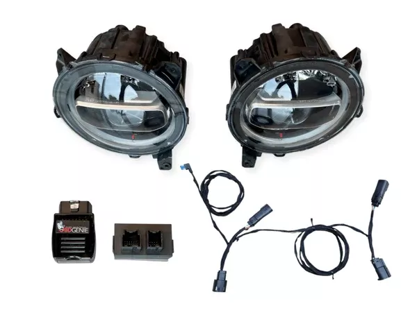 2018-2024 Jeep Wrangler JL and Gladiator JT OEM Factory LED HALO Headlight Upgrade Kit