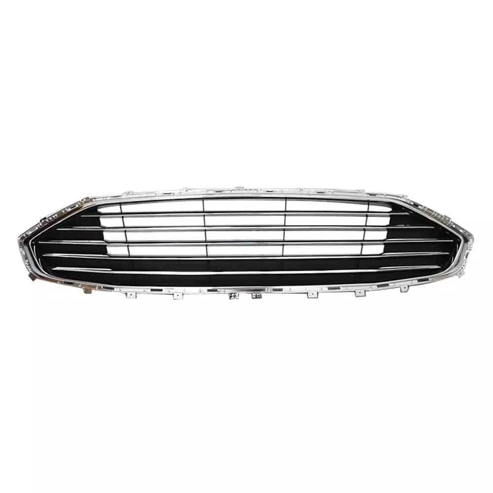 For 2019 2020 Ford Fusion Front Upper Bumper Grille Replacement Chrome Factory