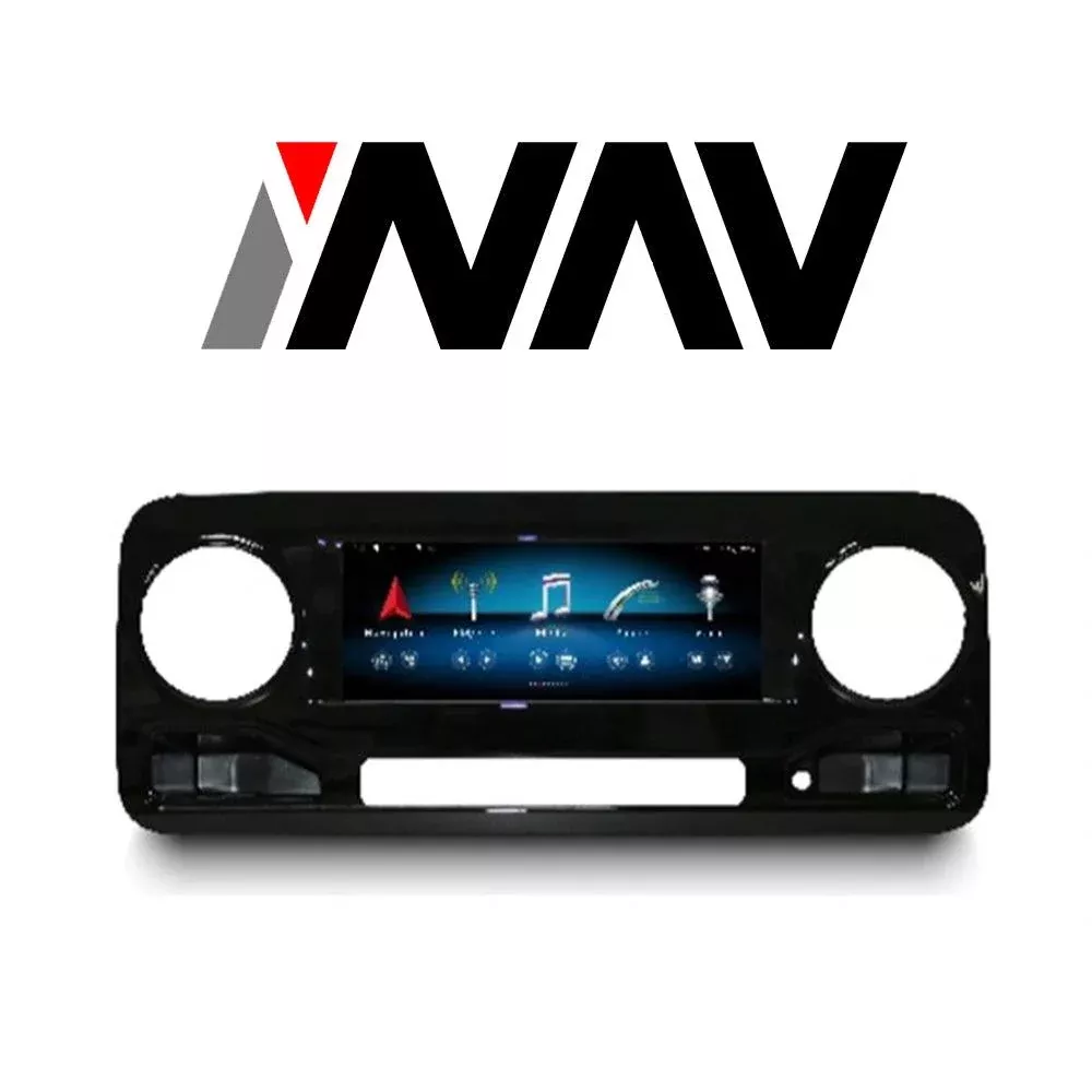 2019 - 2024 Mercedes Benz Sprinter Van Original OEM FIT Replacement 10.25″ Mercedes Android Screen | GPS | WIFI | BT | A2DP | USB MULTIMEDIA | Built-in Apple CarPlay Android Auto