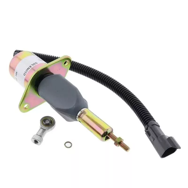 24V Fuel Shutoff Solenoid 4063712 SA-5030-24 for Cummins Engine 6CT 8.3L