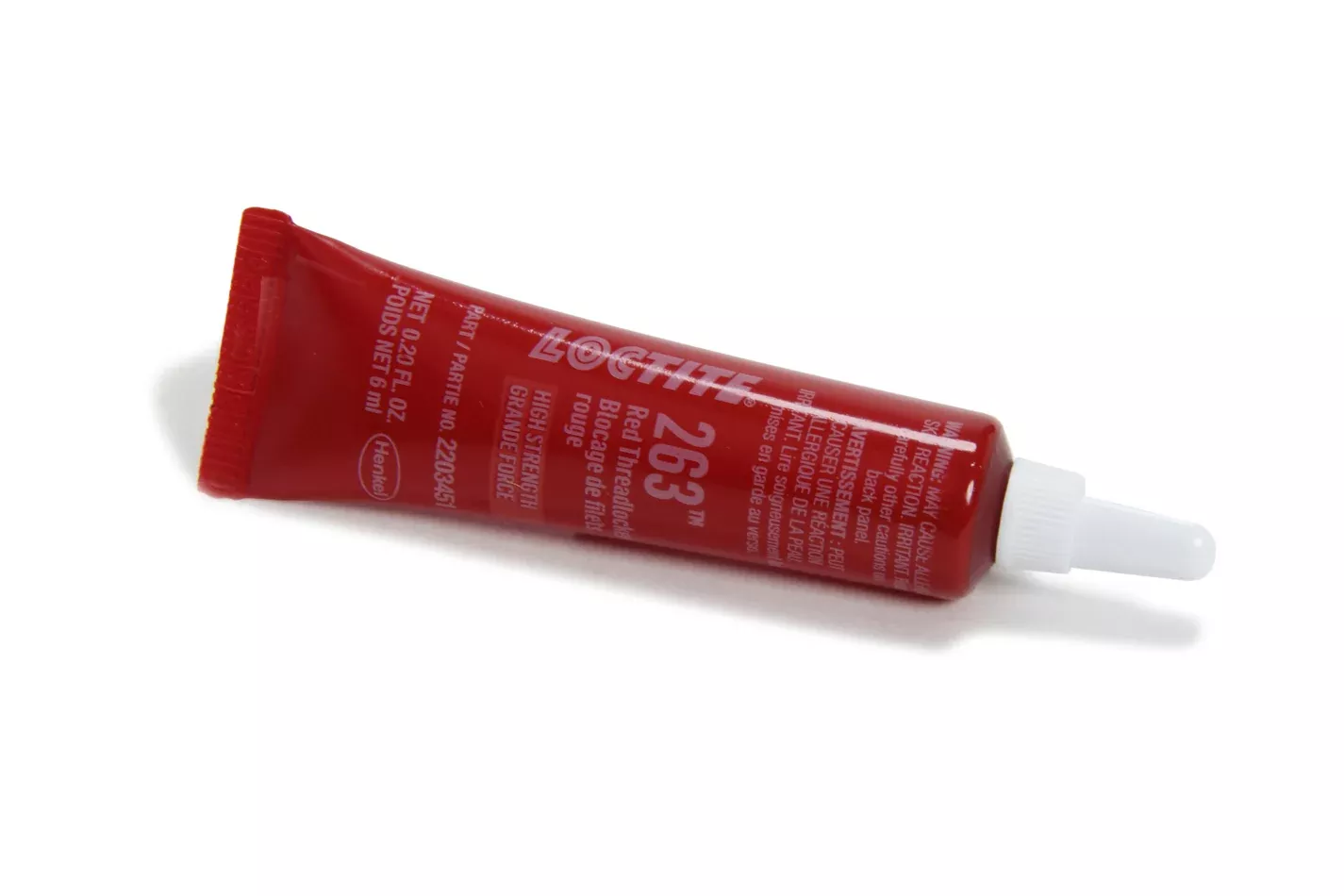 263 Threadlocker RedSu rface Insensitive 6ml