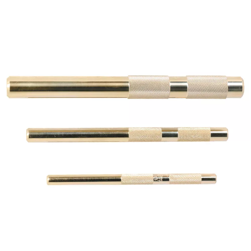 3 Pcs Brass Drift Punch Set 6" ，7" ，8" Replace for 61360