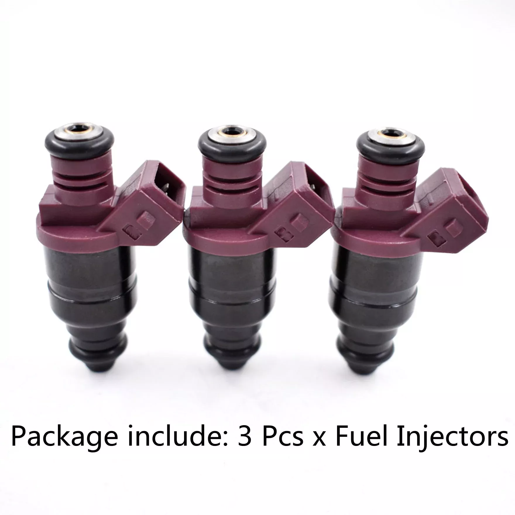 3 Pcs Fuel Injectors For John Deere 825i Gator 3 Cylinder MIA11720 5WY2404A