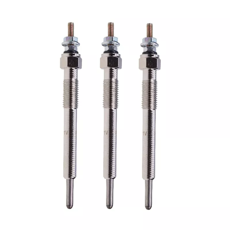 3 Pcs Glow Plug YA-129008-77800 for Yanmar Engine 3TNV82A 3TNV88 Cub Cadet Mower S6032-D S7232-D Tractor Ex2900 Ex3200 Ex450