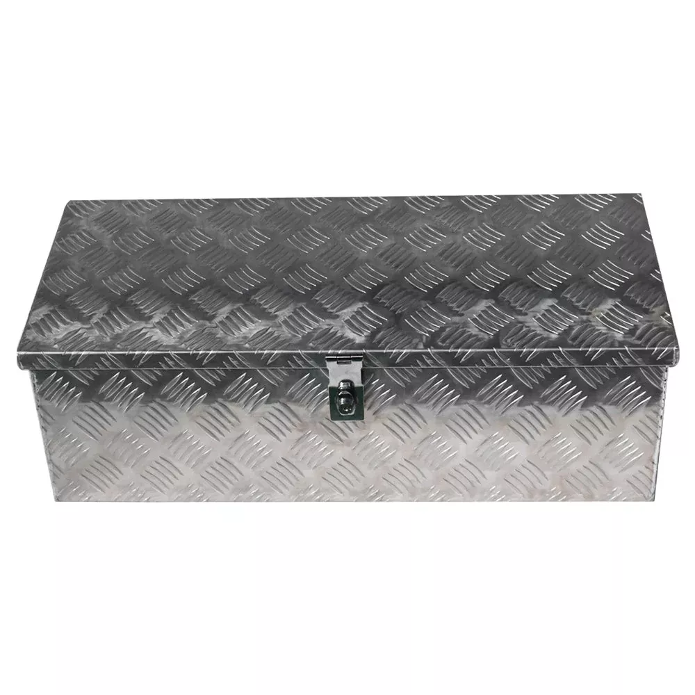 30"x 13" Truck Pickup Underbody Aluminum Tool Box Trailer Storage Bed w/ Lock