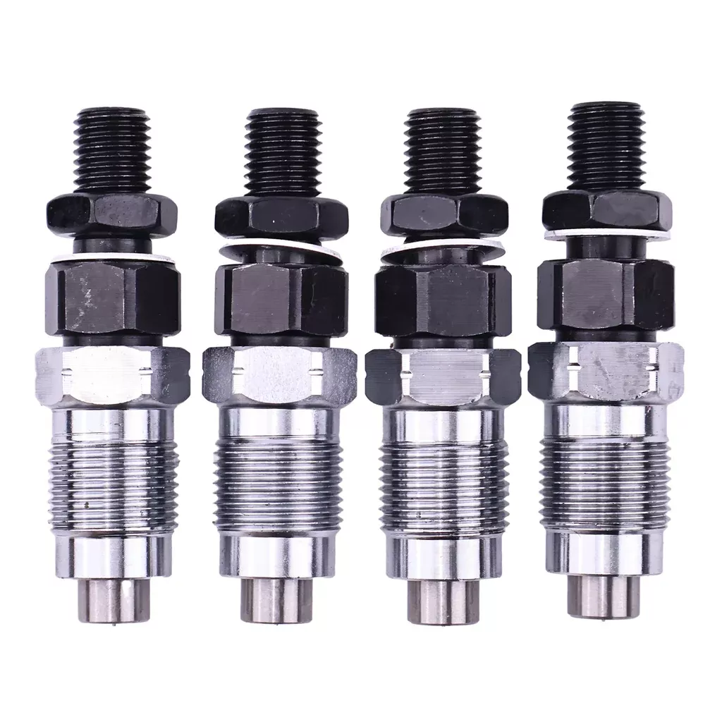 4 Pieces Fuel Injector 32C61-06000 for Mitsubishi Engine S4S S6S S4Q2 Forklift F18C FD60-70
