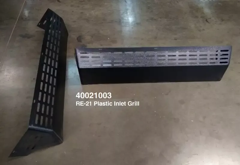 40021003 RETURN AIR REAR INLET GRILL RE21 RIFLED A/C