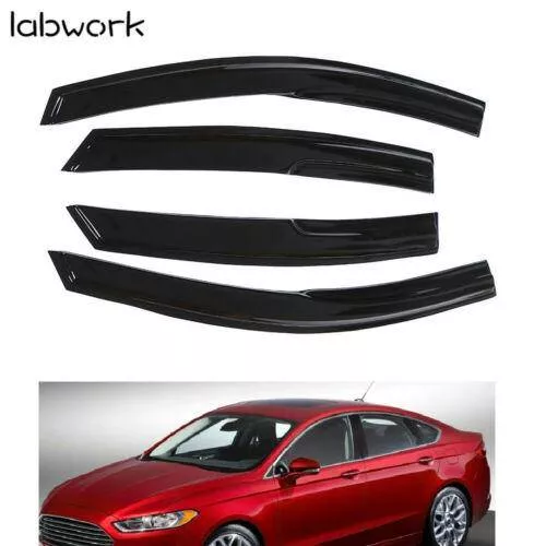 4pcs Window Visors Deflector Vent Sun Rain Guard Shade For Ford Fusion 2013-2020