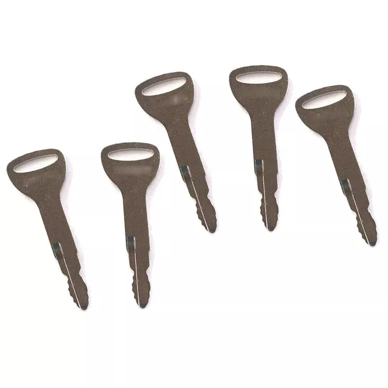 5 Pcs Ignition Keys A62597 for Toyota Forklift Equipment