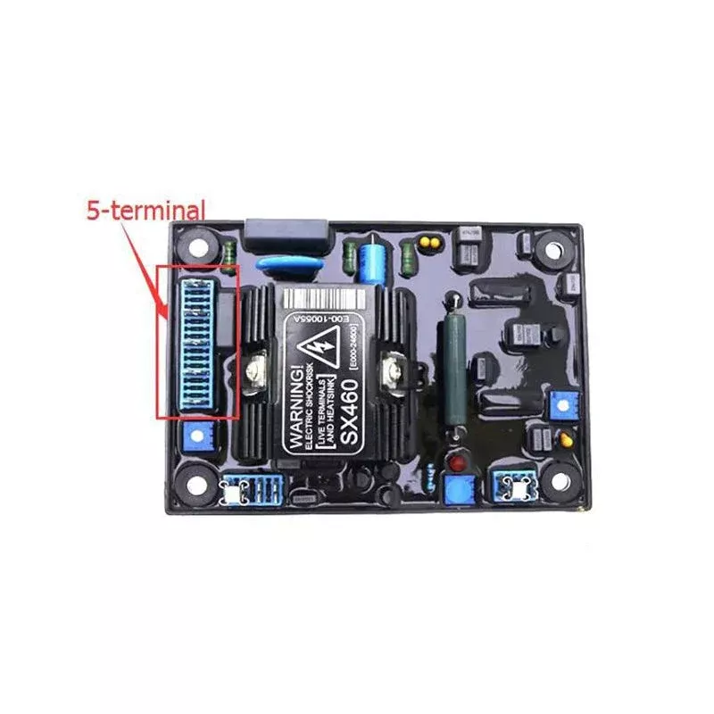 5 terminals AVR SX460 Automatic Voltage Volt Regulator Replacement for Stamford Generato