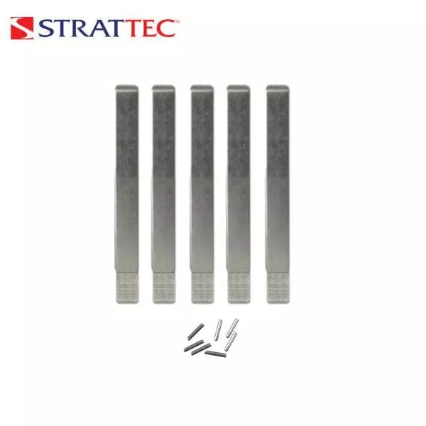 5 x 2008-2020 GM / HU100 / Flip Blade Key Replacements w / 7 Pins / 5915037 / (STR-5915037) (Bundle of 5)