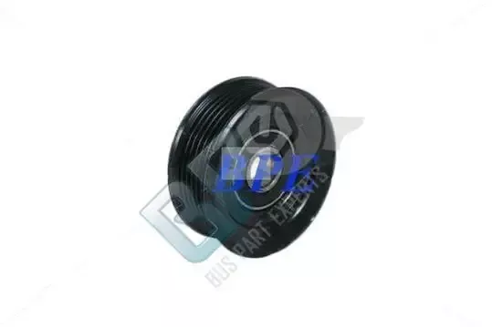 50-62051-00 MOBILE CLIMATE CONTROL IDLER PULLEY IS A SINGLE POLY V, 6 GROOVE PULLEY
