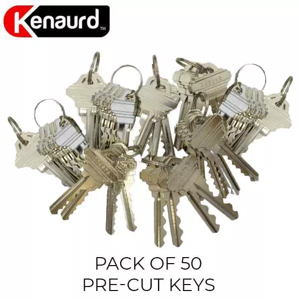 50 x Premium Pre-Cut Schlage Keys - SC1 - (Pack of 50)