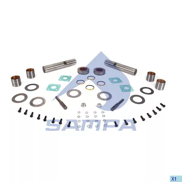 500.697A King Pin Kit, Axle Steering Knuckle