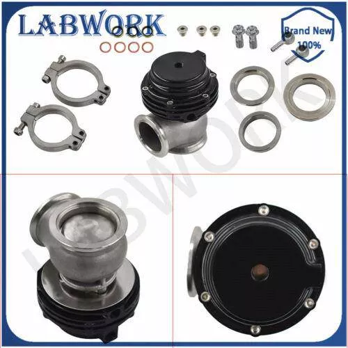 50mm Blow Off Valve Q Typer Weld on Flanges + 38mm Turbo External Wastegate Kit