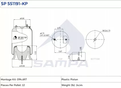 551191-KP Air Bag
