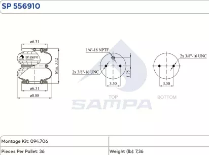 556910 Air Bag