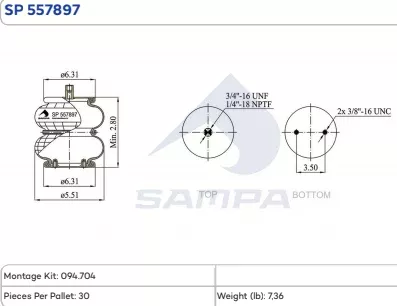 557897 Air Bag