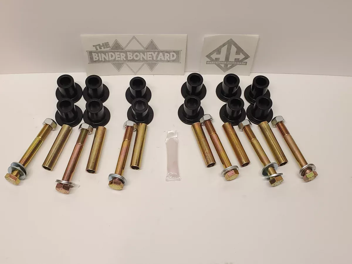 61-73 International IH Pickup Travelall Travelette NEW Front Leaf Spring & Shackle Bushing Kit