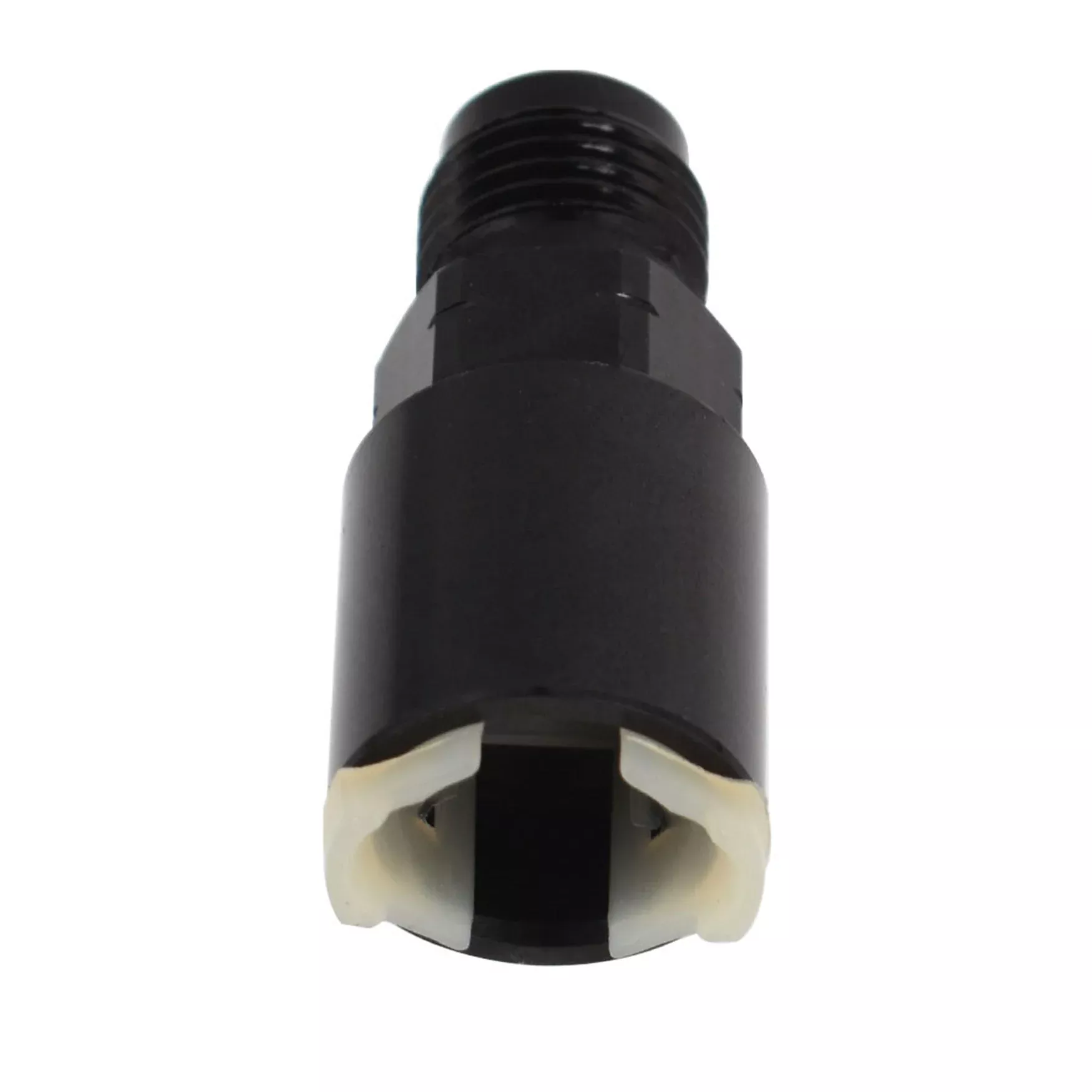 -6AN AN6 Fuel Adapter Fitting to 3/8 Quick Connect LS W/ Clip Female Black GM
