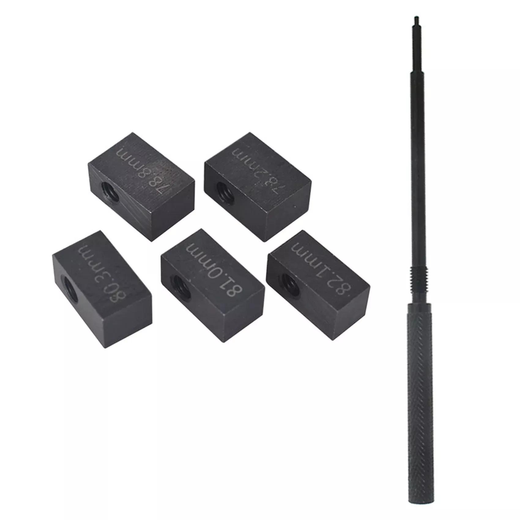 6Pcs Injector Height Gauge Tool Kits For Detroit Diesel Engine series 50 60 3350