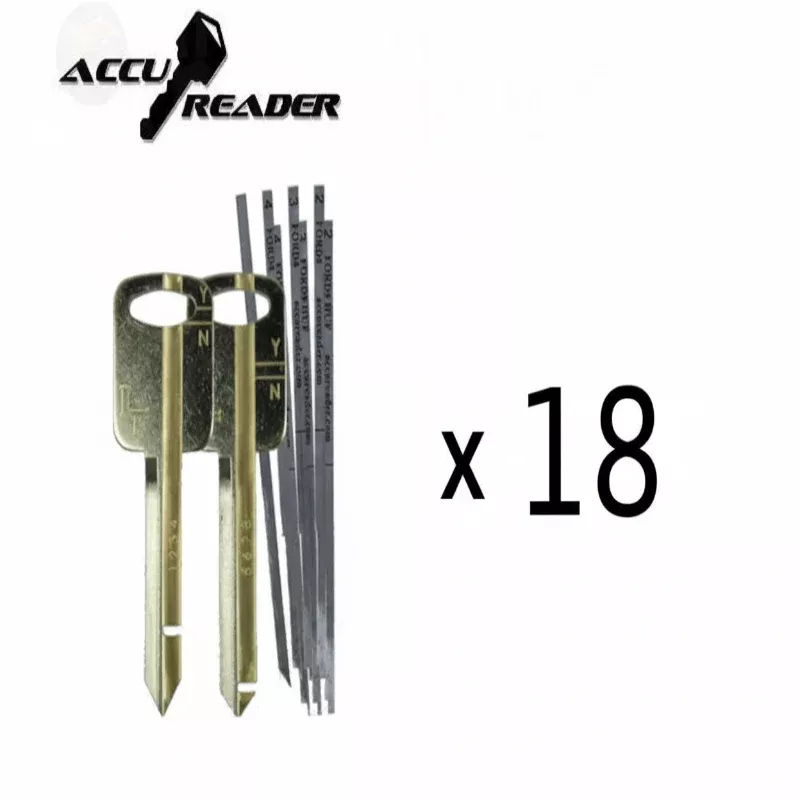 AccuReader - Complete Motorcycle Set (18 Piece Set)