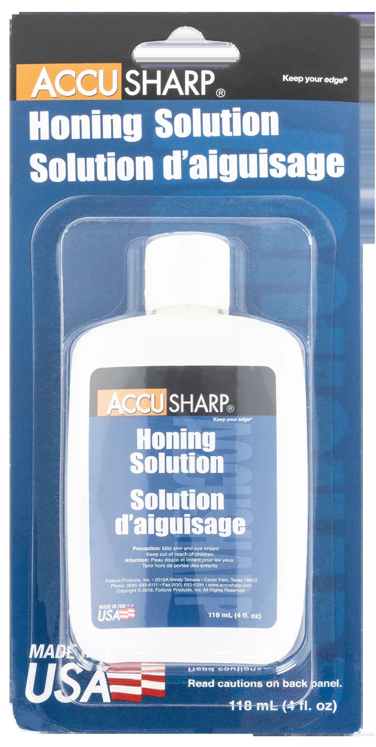AccuSharp 068C Honing Solution4 oz Bottle