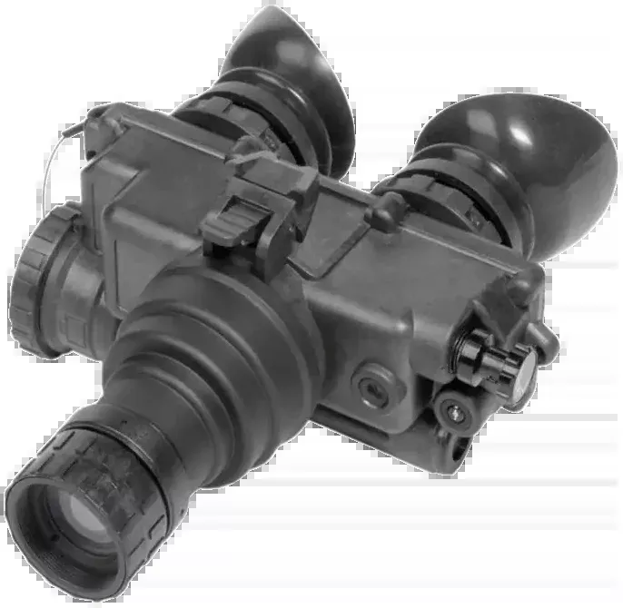 AGM Global Vision 12PV7122283011 PVS-7 NL1 Night Vision Goggles Black 1x 27mm. 51-64 lp/mm Resolution, Green Filter