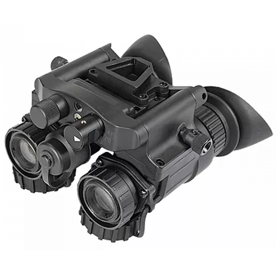 AGM Global Vision 14NV5123484111 NVG-50 3AW1 Night Vision Binocular Black 1x19mm, Gen 3 White Phosphor Level 1