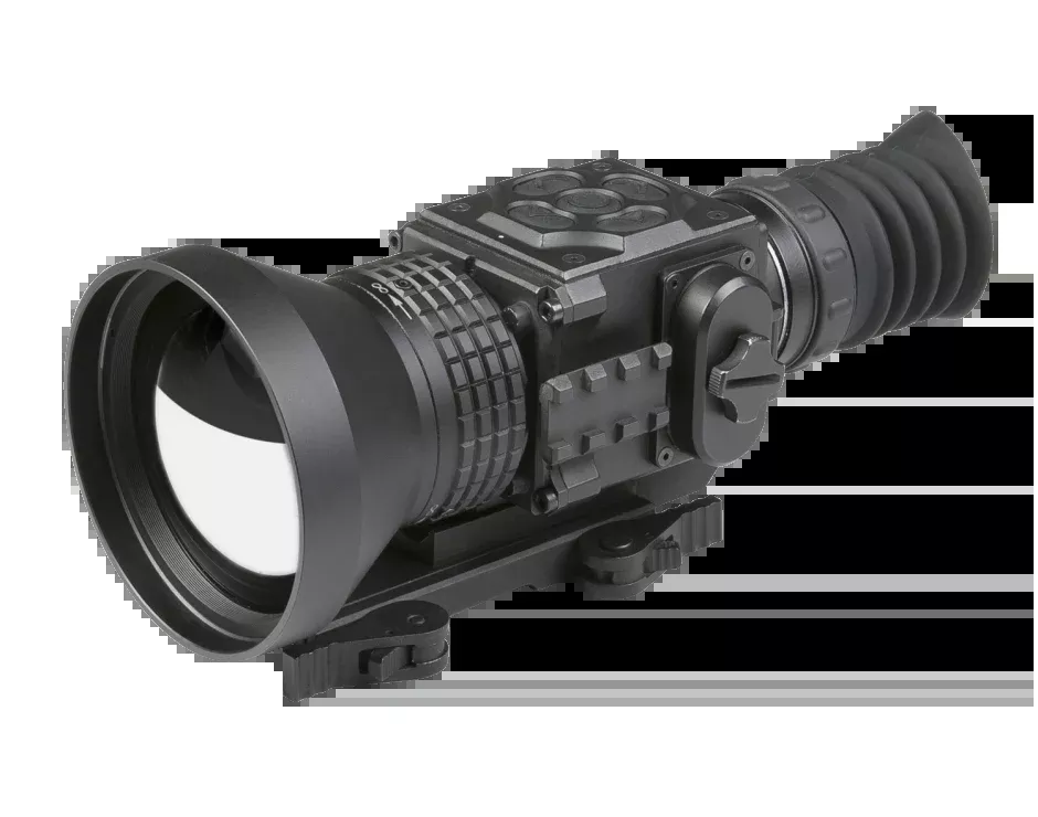 AGM Global Vision 3083455008SE71 Secutor T75-384 Thermal Rifle Scope Black 3.6x 75mm Multi Reticle 384x288, 50Hz Resolution Zoom Digital 1x/2x/4x/PIP Features Rangefinder