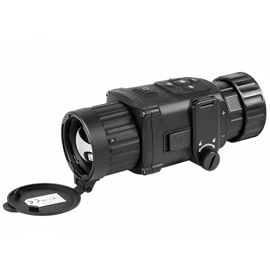 AGM Global Vision 3092456005TC31 Rattler TC35-384 Thermal Monocular Black Anodized 1x 35mm 384x288 Resolution Digital 2x/4x/8x Zoom