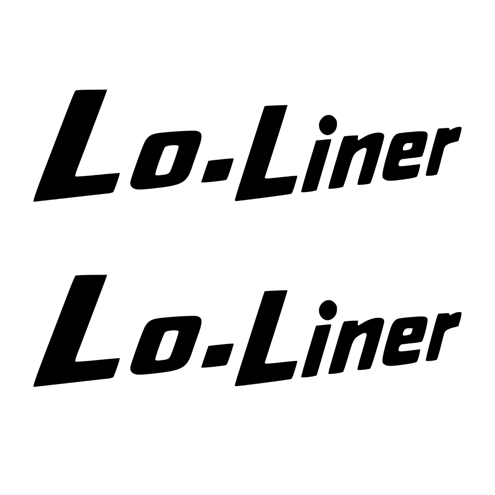 “Aristocrat Lo Liner” RV Decals (Set of 2) – OEM New Oracle
